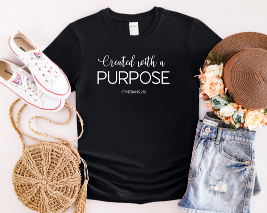 Created With a Purpose | Statement Tee