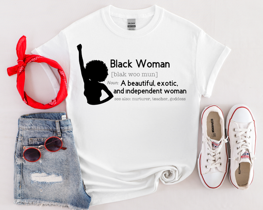 Definition of a Black Woman | Women's Tee