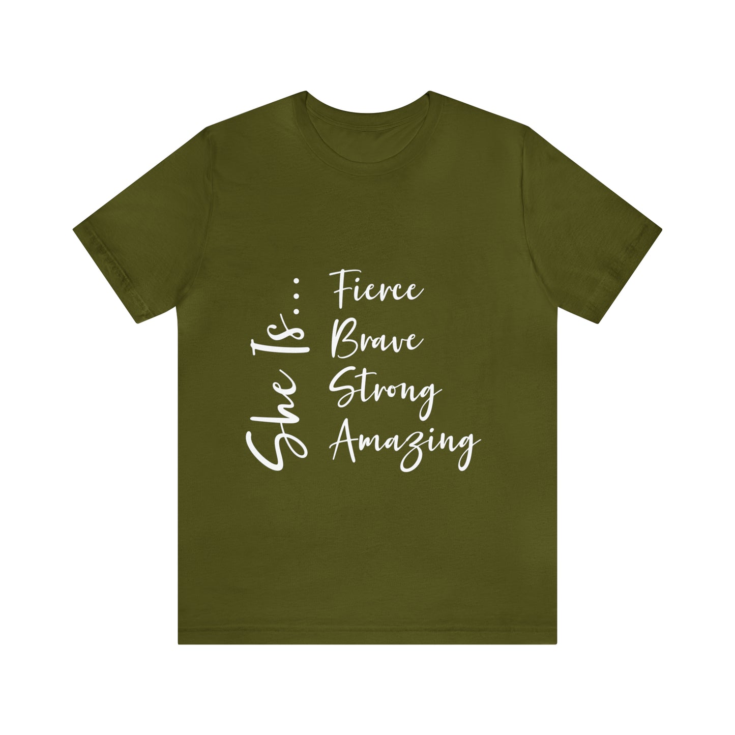 She is...adjectives | Women's Tee